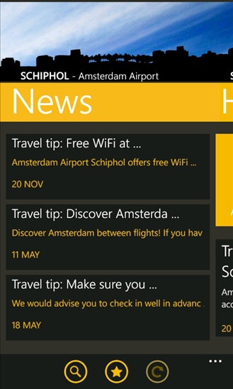 AMS Schipol Airport App 