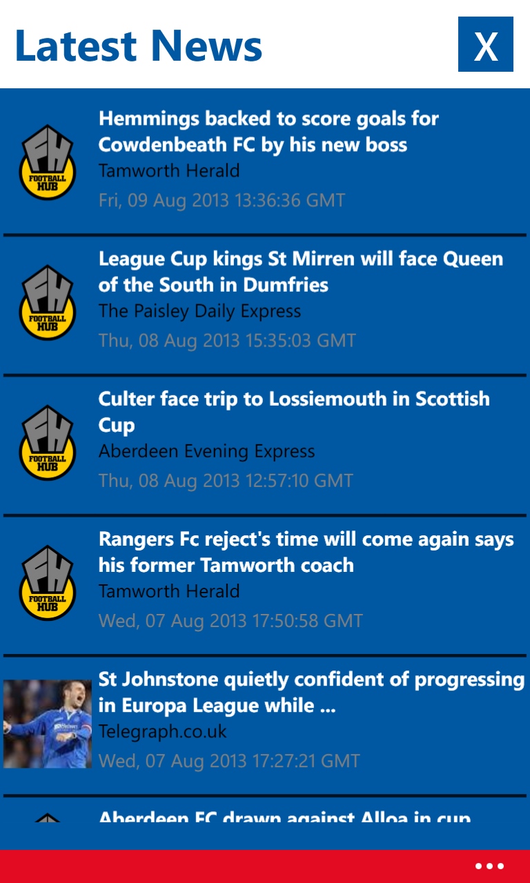 Scottish Football Hub