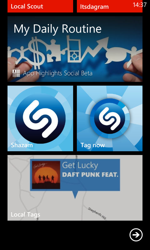 shazam music recognition