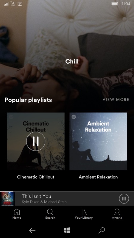 Unofficial Spotify player (Web wrapper) UWP - is (almost) brilliant