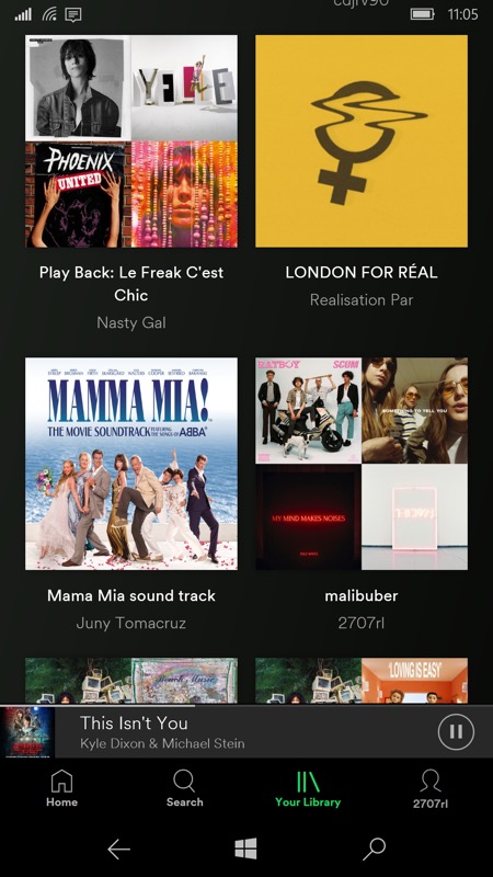 Unofficial Spotify player (Web wrapper) UWP - is (almost) brilliant