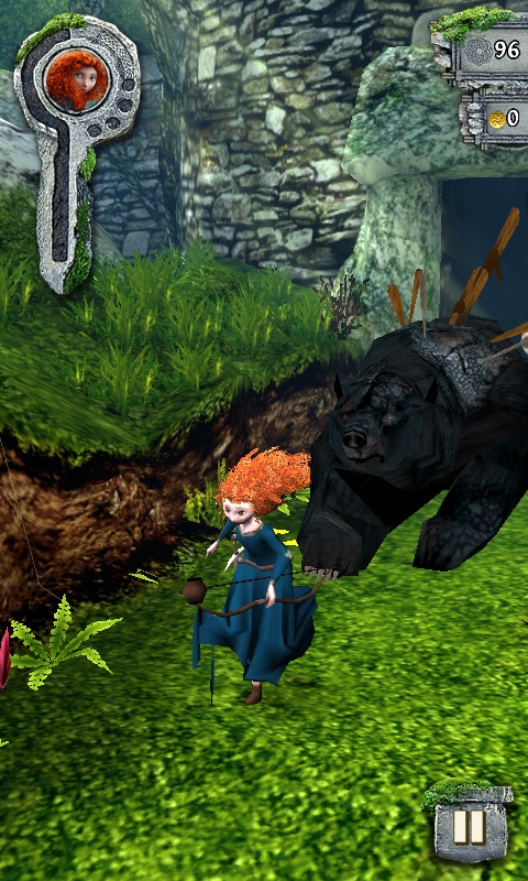 Can You Outrun Mordu The Bear In Temple Run Brave?