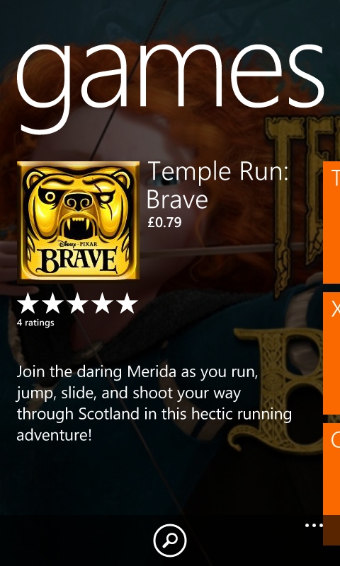 Temple Run Now Available For Download From Windows Phone Store - MSPoweruser