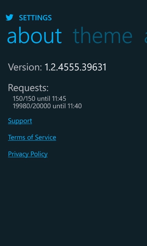 Twitter on Windows Phone Mango