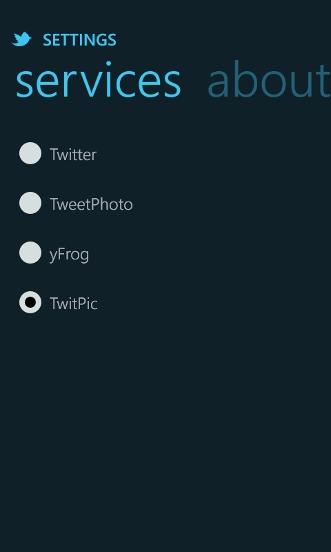 Twitter on Windows Phone Mango