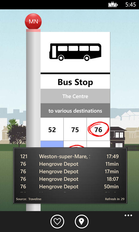 UK Bus Checker