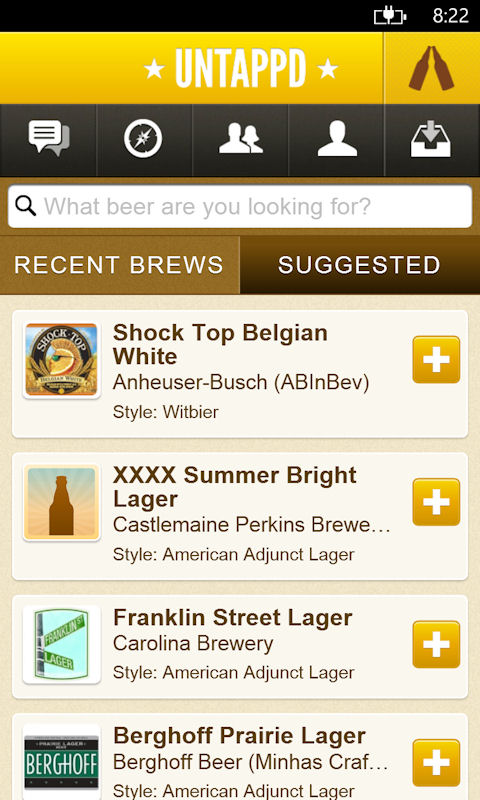 untappd app for beer