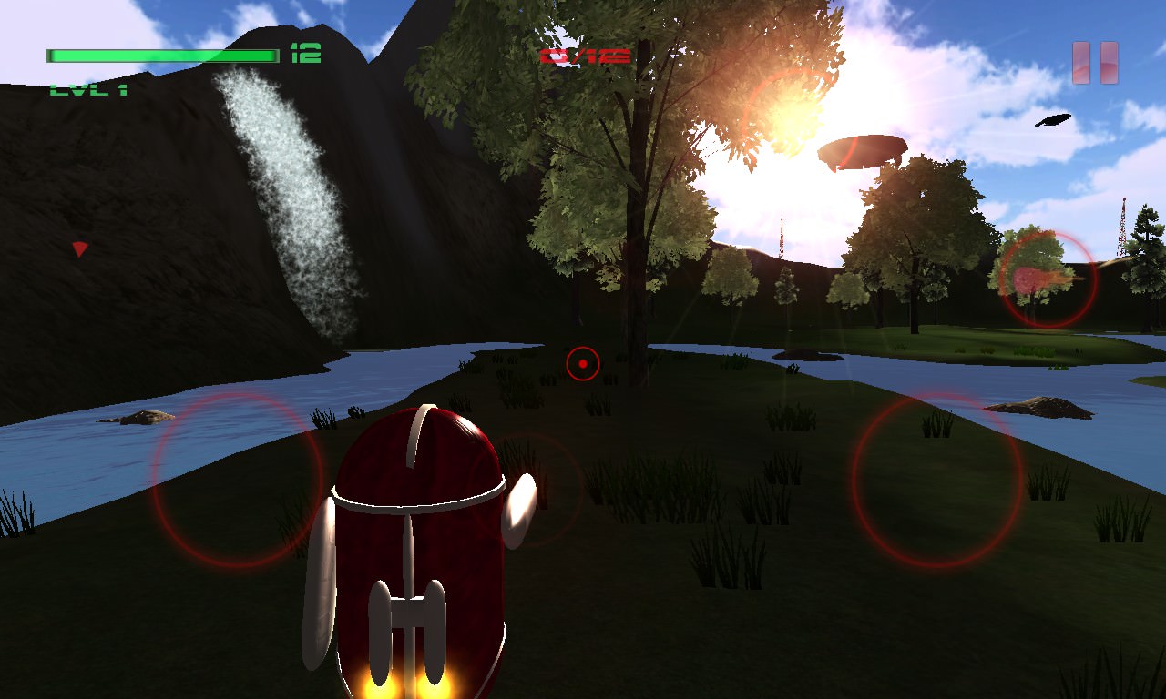 Screenshot, The Lost War, powered by Unity
