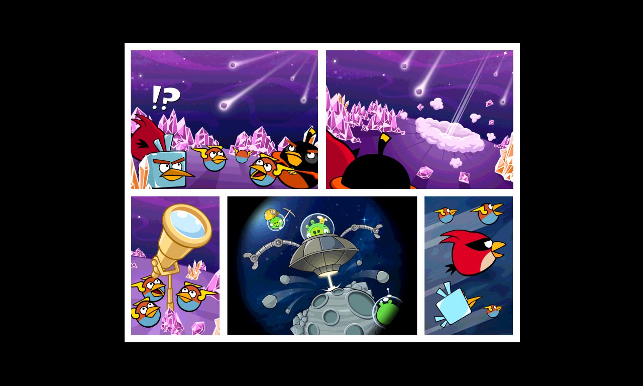 Beak Effect screenshot, Angry Birds Space