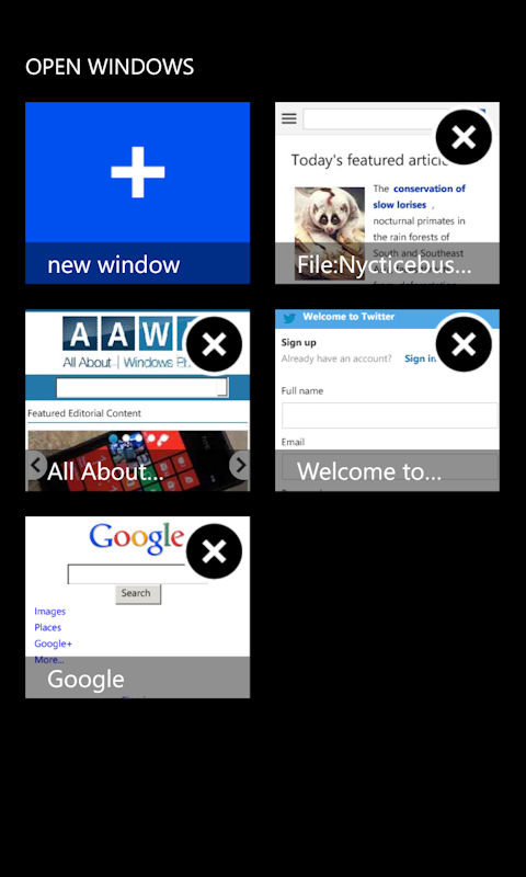 Nokia Xpress screenshot