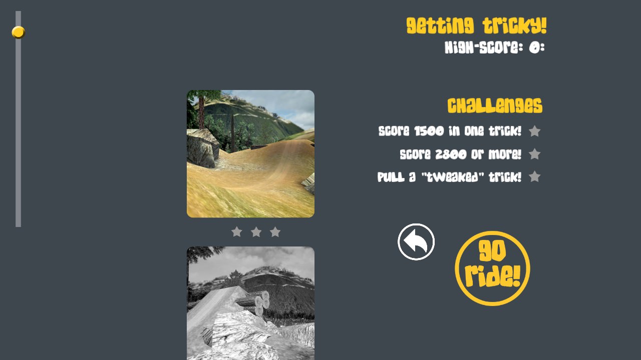 Screenshot, Shred! Extreme Mountain Biking