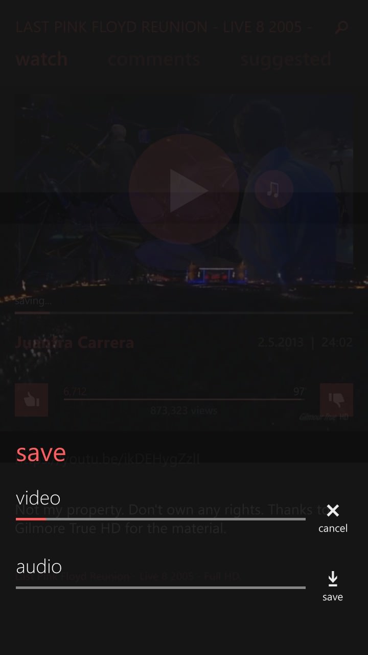 myTube! screenshot