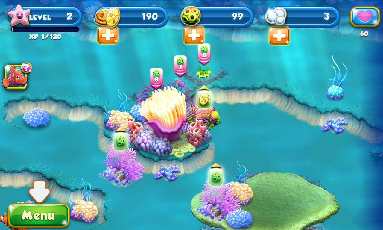 Screenshot, Nemo's Reef