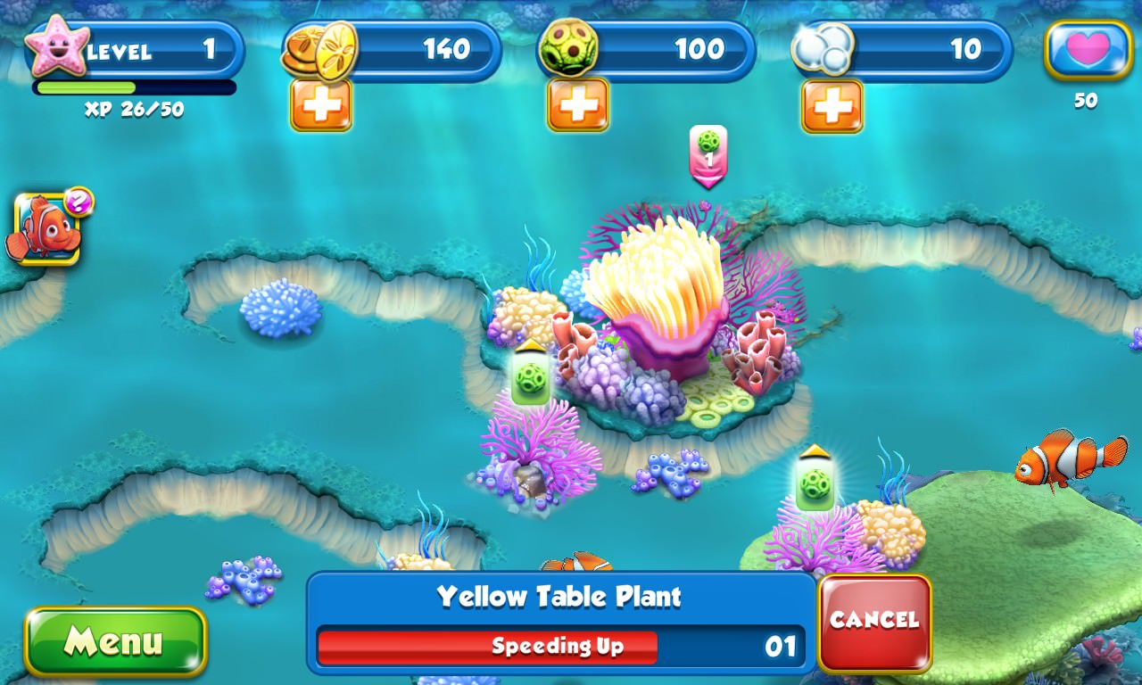 Screenshot, Nemo's Reef