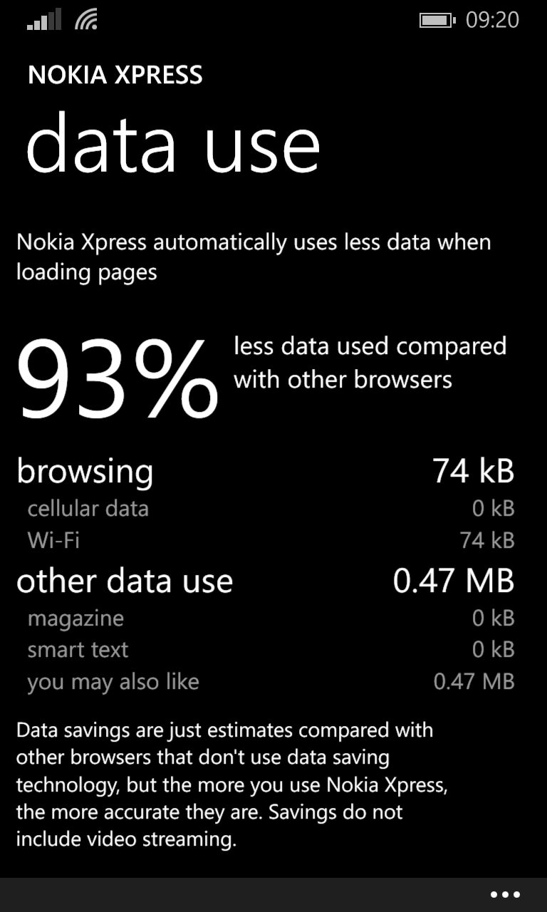 Screenshot, Nokia Xpress