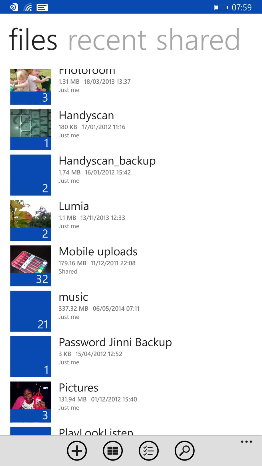 Screenshot, OneDrive