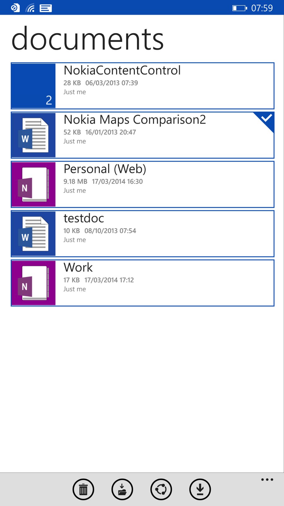 Screenshot, OneDrive