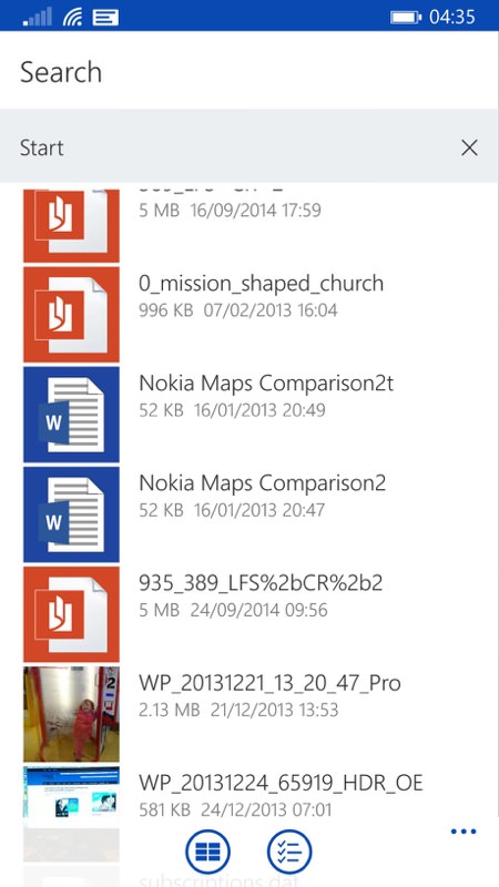 Screenshot, OneDrive