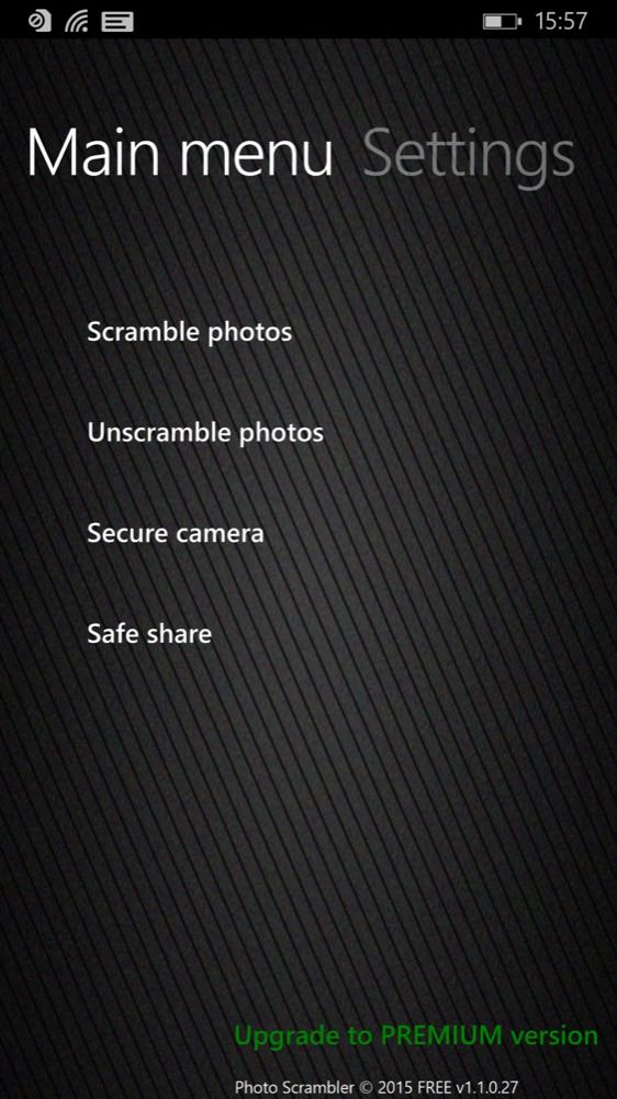 PhotoScrambler screenshot