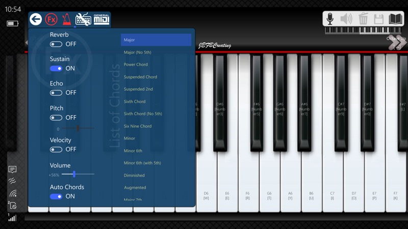 Screenshot, Piano 10