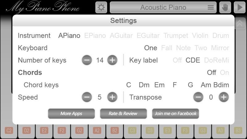 My Piano Phone delivers a sumptuous and flexible music experience