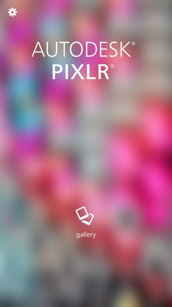 Autodesk Pixlr screenshot