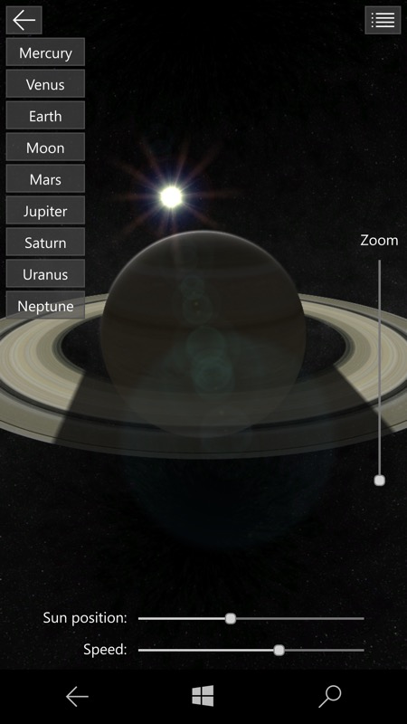 Planetarium 3D UWP