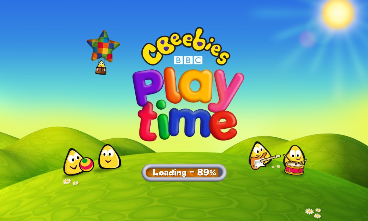 CBeebies Websites: Fun and Games Screenshot