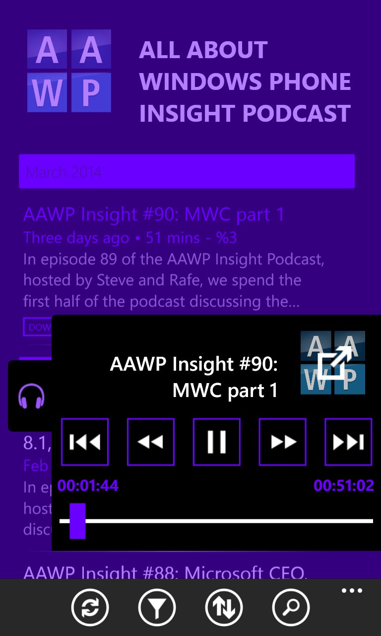 Screenshot, Podcast Critter