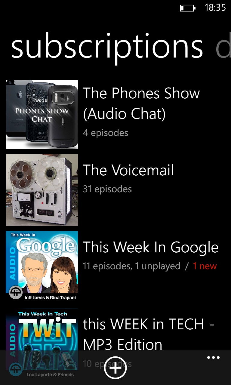 google reader podcatcher