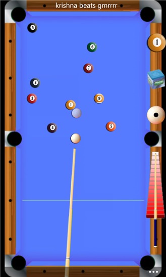 Screenshot, Pool Arena Online
