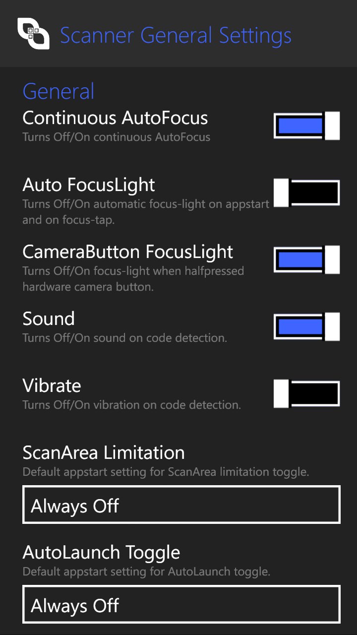 Screenshot, QR Scanner+