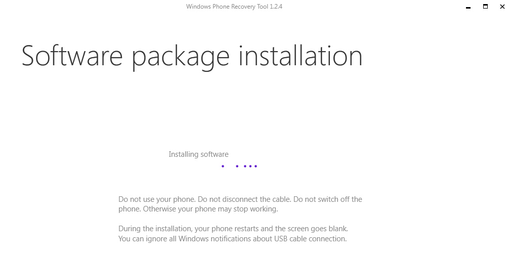 Reflashing a Windows Phone with stock firmware