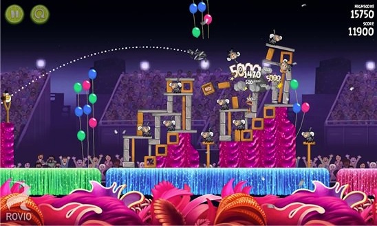 Screenshot, Angry Birds Rio