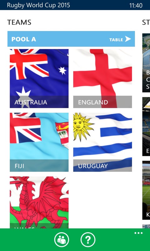 Screenshot, Rugby World Cup