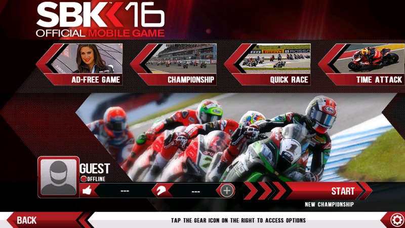 Screenshot, SBK16