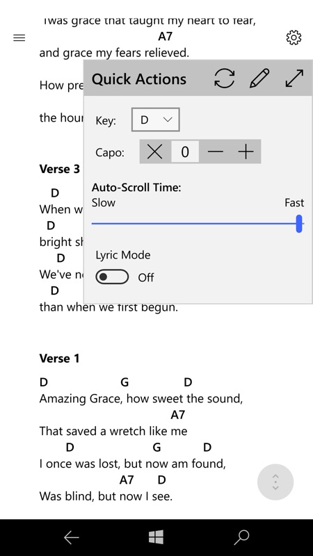 Screenshot, SongbookPro