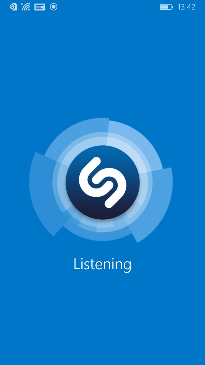 Screenshot, Shazam