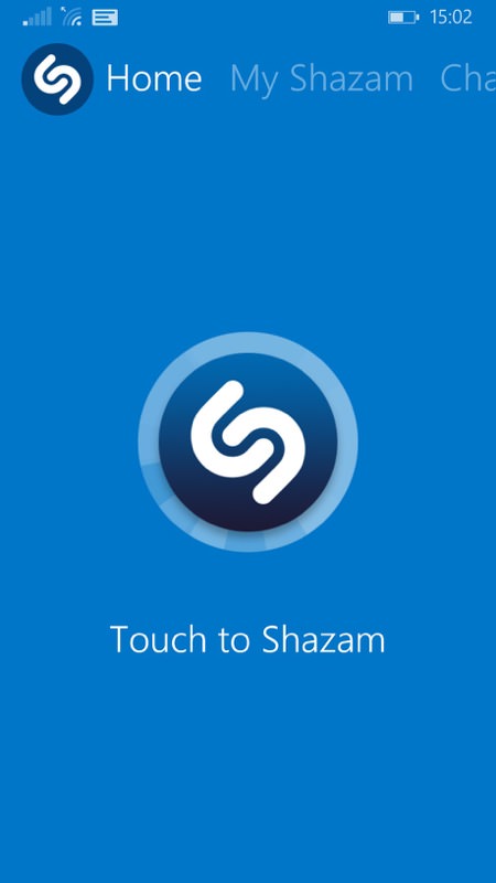 Shazam screenshot