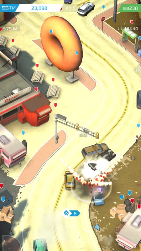 Screenshot, Smash Bandits Racing