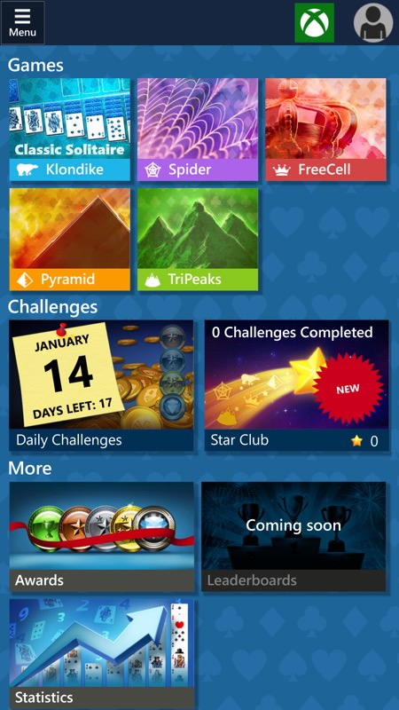 microsoft solitaire collection always play random games