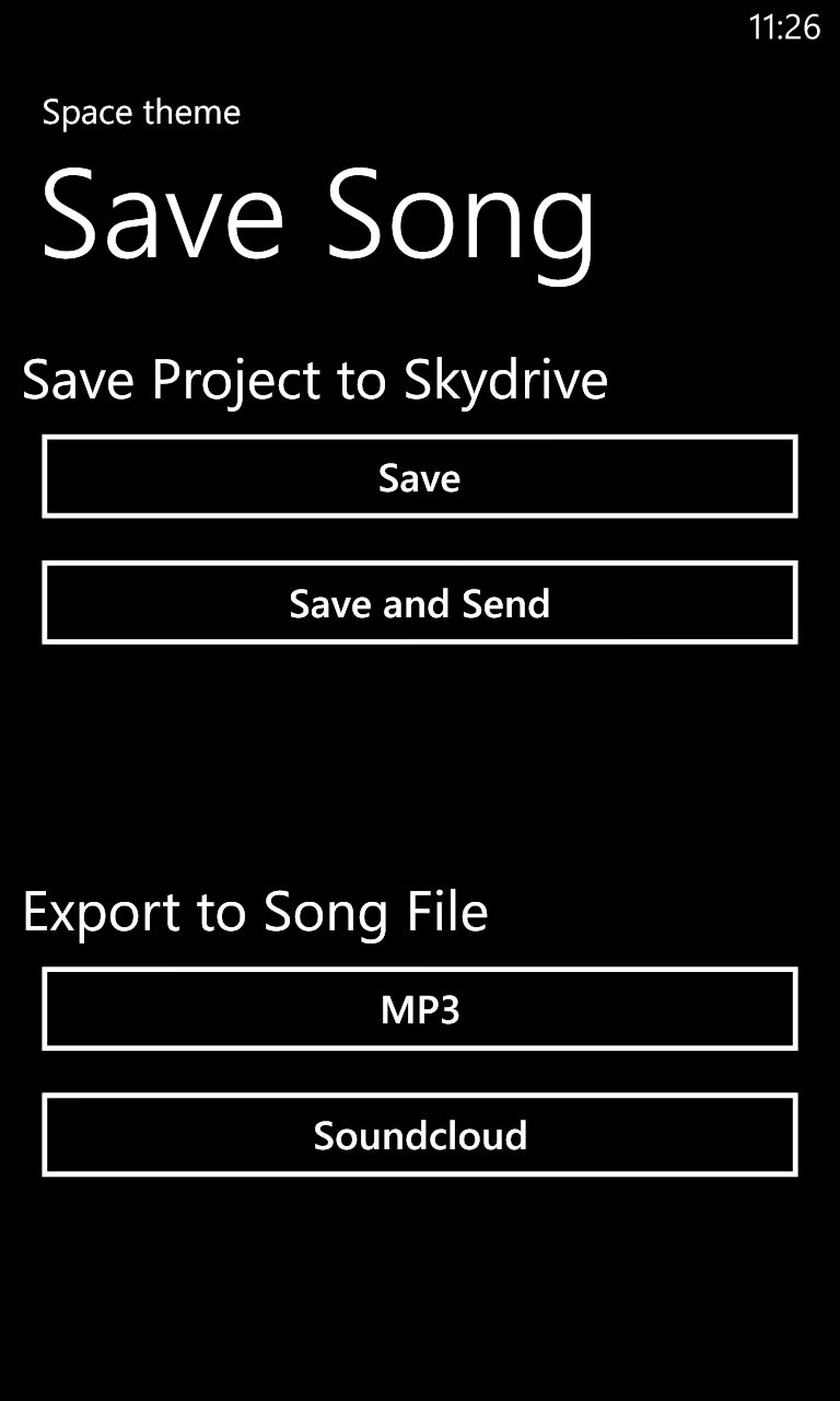 Screenshot, Song Prototyper