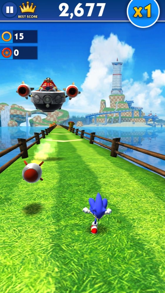 Sonic Dash screenshot