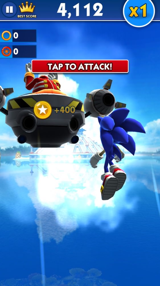 Sonic Dash screenshot