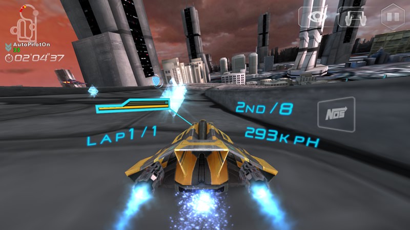 Screenshot, Space Racing 2 UWP