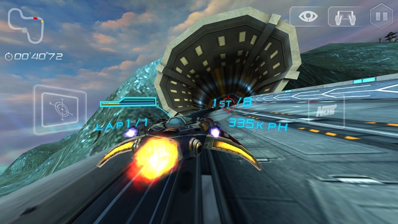 Screenshot, Space Racing 2 UWP