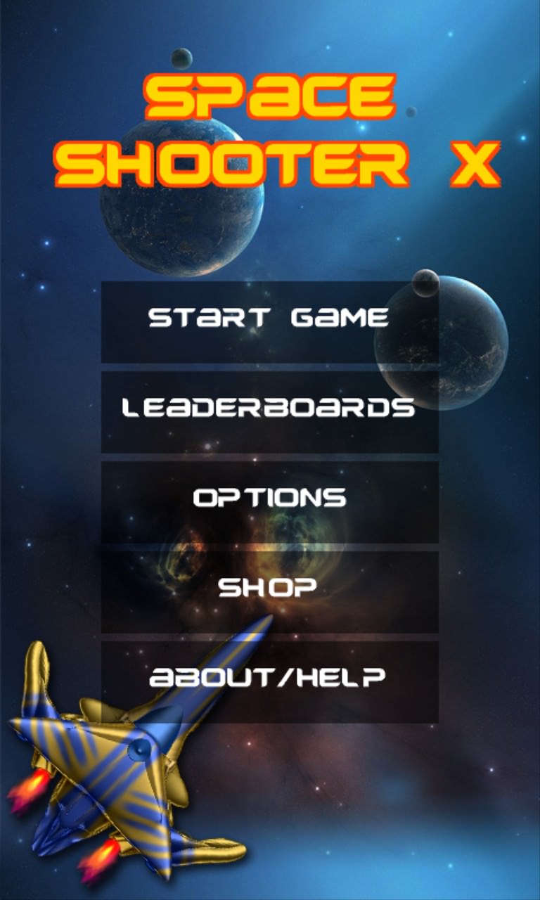 Screenshot, Space Shooter X