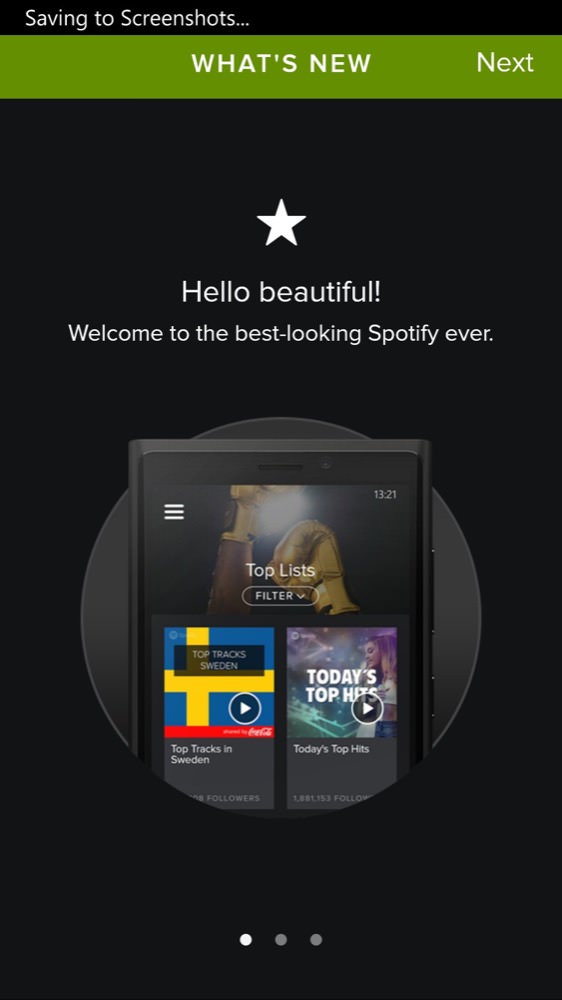 Screenshot, Spotify