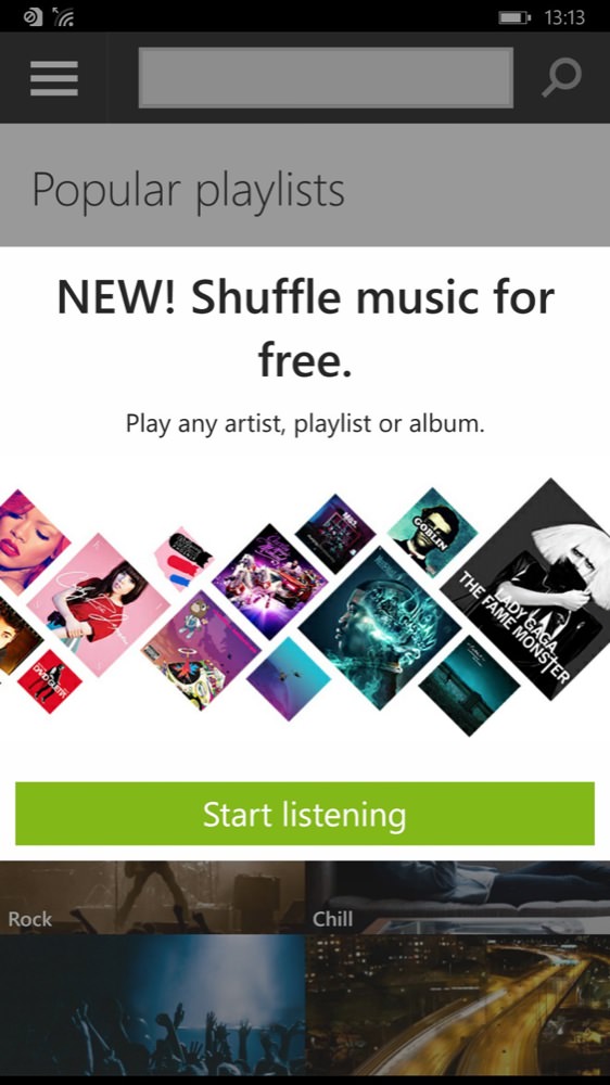 Spotify screenshot