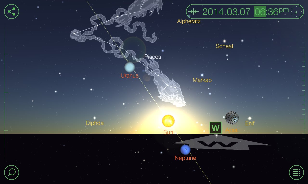 Screenshot, Star Walk